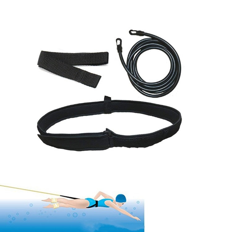 Swimming Resistance Strength Training Equipment Elastic Rope Swimming Equipment, 10 x 6 x 2m, 10 x 6 x 4m