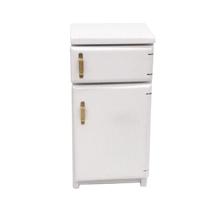 1:12 Doll House Mini Kitchen Model Refrigerator, Refrigerator