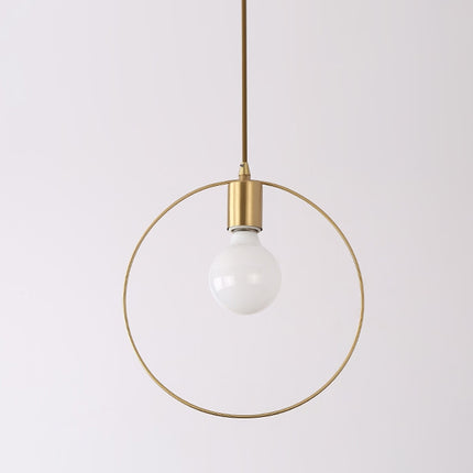 Simple Modern Aisle Copper Lamp