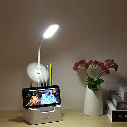 Student USB Charging Bedroom Touch LED Eye Protection Multifunctional Creative Desk Lamp, With Fan, Without Fan