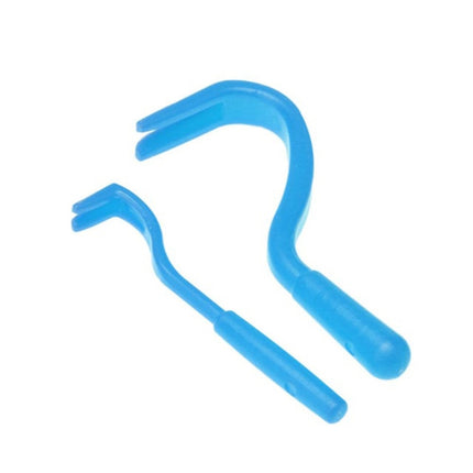 2 PCS Pet Catcher Flea Clipper Animal Deworming Pull Hard Tick Extractor Cats and Dogs Lice Scavenging Flea Hook, 2 PCS Green, 2 PCS Yellow, 2 PCS Blue