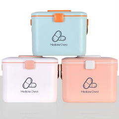 First Aid Kit Handle Medical Box Storage Box Home Use Medicine Organizer Container