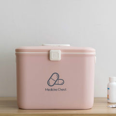 First Aid Kit Handle Medical Box Storage Box Home Use Medicine Organizer Container