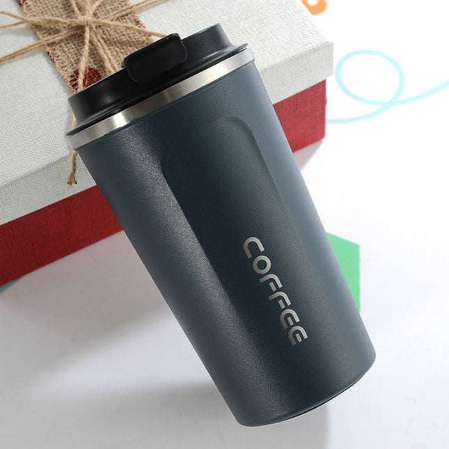 Smart Version Double Stainless steel 304 Coffee Mug Car Thermos Mug Travel Thermo Cup, 380ml Pink, 380ml White, 380ml Black, 380ml Green, 380ml Blue, 510ml White, 510ml Black, 510ml Green, 510ml Blue, 510ml Pink