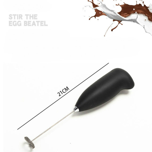 Mini Electric Milk Frother Stainless Steel Handheld Egg Beater Household Small Coffee Foam Frother Milk Foam Maker Mixer Tools, Milk Foam Maker M