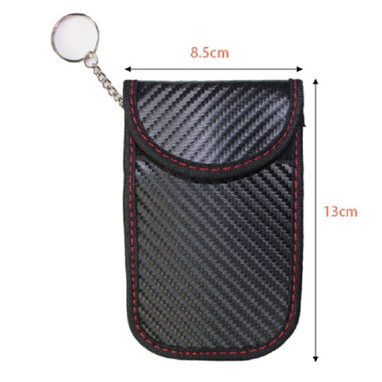 Antimagnetic RFID Car Key Mobile Phone Bag Shielding Set Radiation Cell Phone Pocket, 2 PCS 13 x 8.5cm