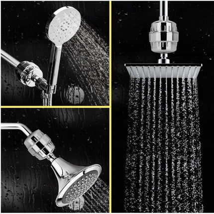 10-15 Layer Activated Carbon Bathroom Shower Filter Bathing Water Filter Purifier Water Shower Set, Activated Carbon Filter
