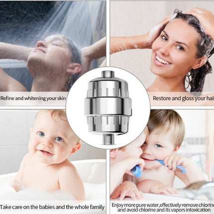 10-15 Layer Activated Carbon Bathroom Shower Filter Bathing Water Filter Purifier Water Shower Set, Activated Carbon Filter
