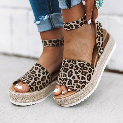 One-button Buckle Platform Women Sandals, 35, 36, 37, 38, 39, 40, 41, 42, 43, 44