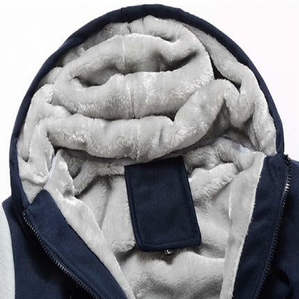 Winter parka men plus velvet warm windproof coats Large Size hooded jackets, M, L, XL, XXL, XXXL, 4XL