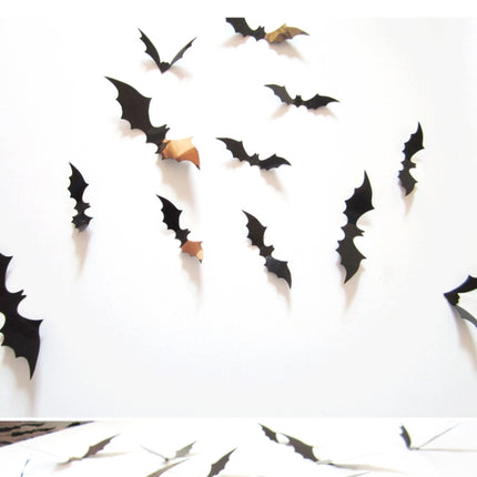 Halloween Stereo Wall Stickers Simulation Bat Stickers