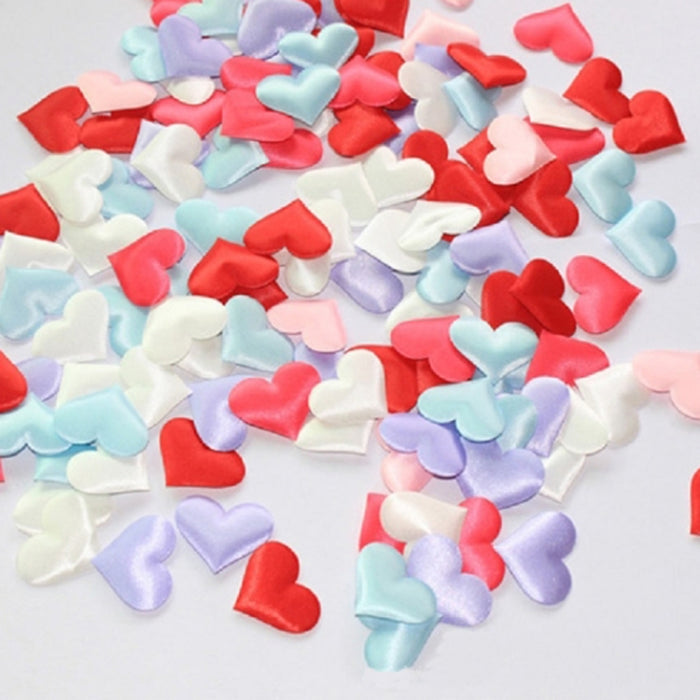 100pcs / Pack 3.5cm Wedding Supplies Love Hand Throw Flower Wedding Room Decoration Simulation Petals