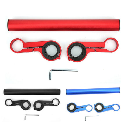 Cycling Handlebar Bike Flashlight Holder Handle Bar Bicycle Accessories Extender Mount Bracket