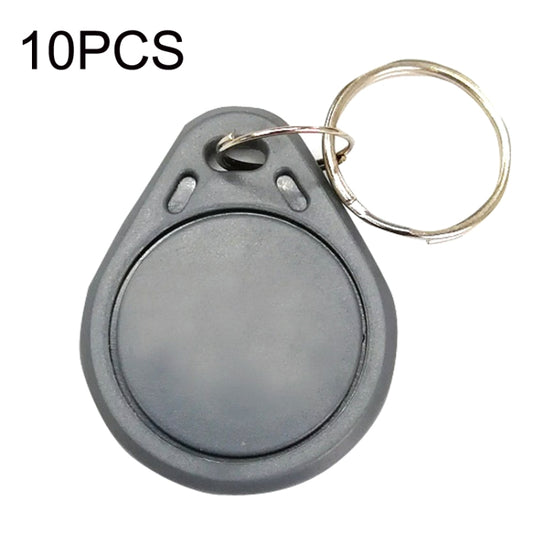 10PCS IC Access Control Card Entree Control M1 Compatibel Fudan Rfid 13.56Mhz Keyfob Sleutelhanger Tag Sleutelhanger, Gray, Purple, Red, Yellow, Blue, Green, Black, Orange