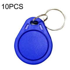 10PCS IC Access Control Card Entree Control M1 Compatibel Fudan Rfid 13.56Mhz Keyfob Sleutelhanger Tag Sleutelhanger, Gray, Purple, Red, Yellow, Blue, Green, Black, Orange