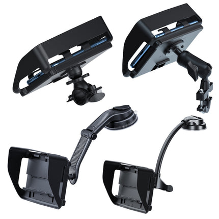 Off-road Car Sun Visor Mobile Phone Navigation Bracket, Classic Handle Type, Universal Adjustment Handle Type, Instrument Panel Jointst Type, Instrument Panel Hose Type