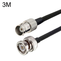 BNC Female To BNC Male RG58 Coaxial Adapter Cable, BNC Female To BNC Male 0.5m, BNC Female To BNC Male 1m, BNC Female To BNC Male 1.5m, BNC Female To BNC Male 3m, BNC Female To BNC Male 5m, BNC Female To BNC Male 10m