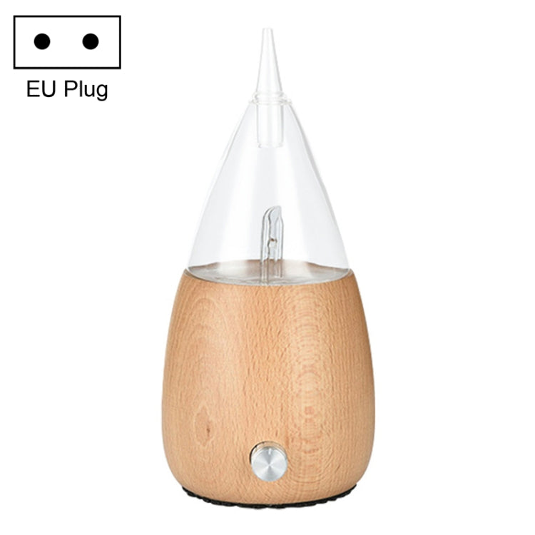 Waterless Diffuser Essential Oil Spray Wood Glass Aromatherapy Air Humidifier, AU Plug, UK Plug, US Plug, EU Plug