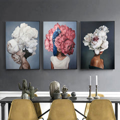 Creative Wall Art Printing Canvas Frameless Home Bedroom Decoration Painting