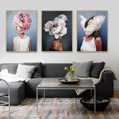 Creative Wall Art Printing Canvas Frameless Home Bedroom Decoration Painting