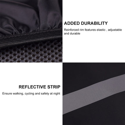 Reflective Light Waterproof Dustproof Backpack Rain Cover Portable Ultralight Shoulder Bag Protect Cover, XL