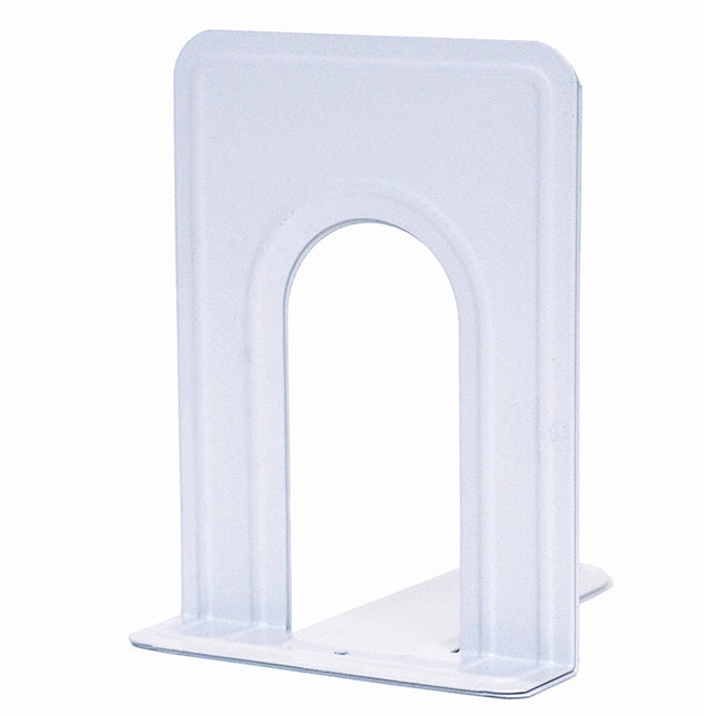 2 PCS Simple Metal Bookend Support Frame Non Slip Book Stand Desktop Organizer