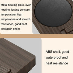 Home USB Constant Temperature Cup Mat Heat Thermos Coaster, With Adapter, Without Adapter