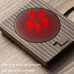 Home USB Constant Temperature Cup Mat Heat Thermos Coaster, With Adapter, Without Adapter