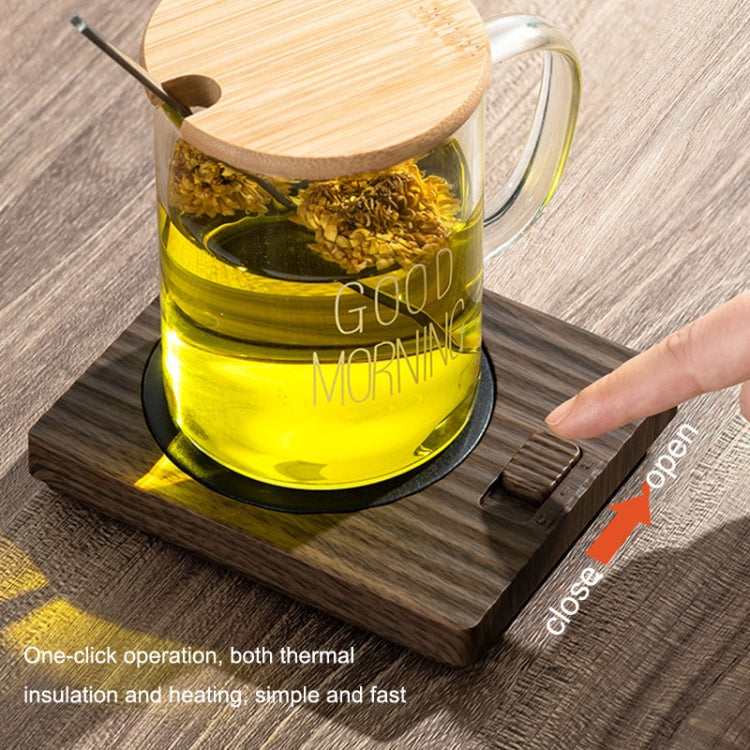 Home USB Constant Temperature Cup Mat Heat Thermos Coaster, With Adapter, Without Adapter