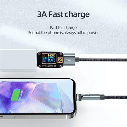 CC57 540 Degrees Rotary Magnetic Fast Charging Data Cable, 1m + Micro USB + Red, 2m + Micro USB + Red, 1m + Micro USB + Black, 2m + Micro USB + Black