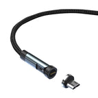2m + Micro USB + Black / Black