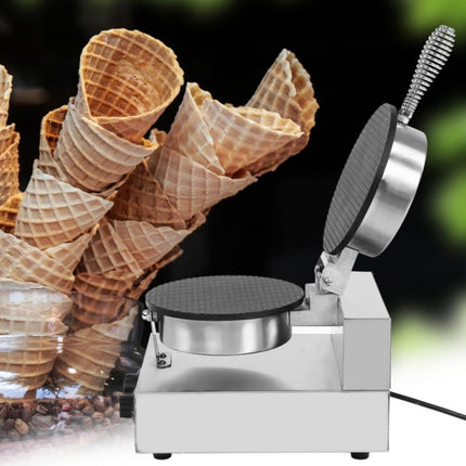 Electric Waffle Maker Egg Roll Maker DIY Ice Cream Cone Machine Crispy Omelet Machine, US Plug, UK Plug, EU Plug
