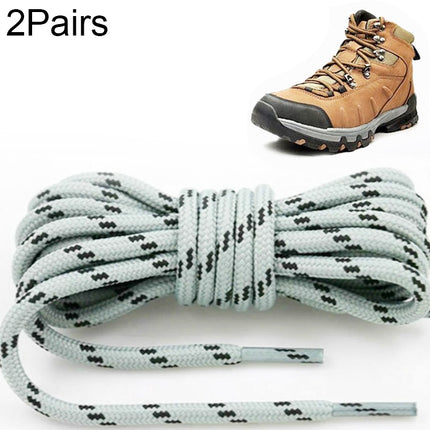 Round High Density Weaving Shoe Laces Outdoor Hiking Slip Rope Sneakers Boot Shoelace, 140cm, 160cm