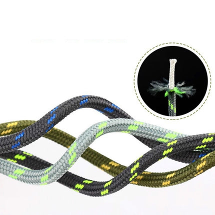 Round High Density Weaving Shoe Laces Outdoor Hiking Slip Rope Sneakers Boot Shoelace, 140cm, 160cm