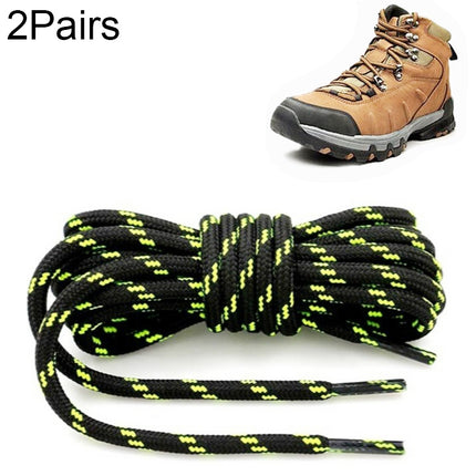 Round High Density Weaving Shoe Laces Outdoor Hiking Slip Rope Sneakers Boot Shoelace, 140cm, 160cm