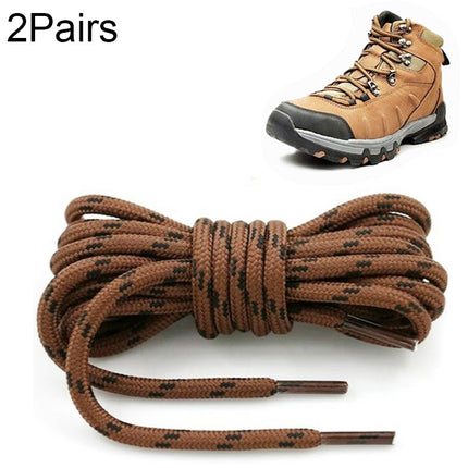 Round High Density Weaving Shoe Laces Outdoor Hiking Slip Rope Sneakers Boot Shoelace, 140cm, 160cm
