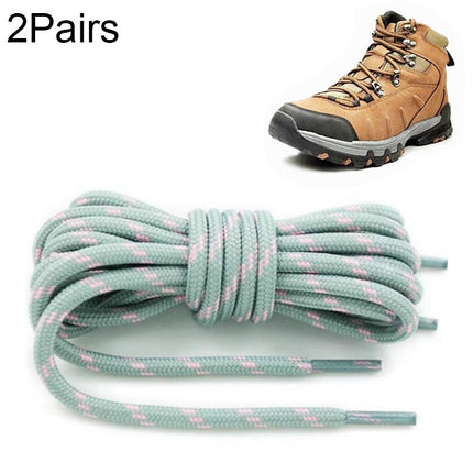 Round High Density Weaving Shoe Laces Outdoor Hiking Slip Rope Sneakers Boot Shoelace, 140cm, 160cm