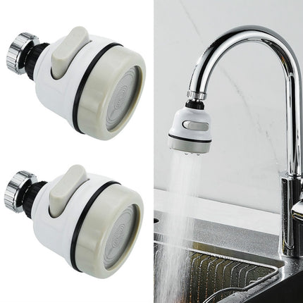 2 PCS Faucet Booster Shower Anti-splash Sprinkler Accessories Kitchen Tap Water-saving Adjustment Filter, Faucet Booster Shower