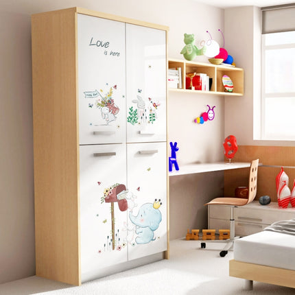 Cartoon Cute Children Room Bedside Kindergarten Layout Decorative Wall Stickers, Cartoon Cute