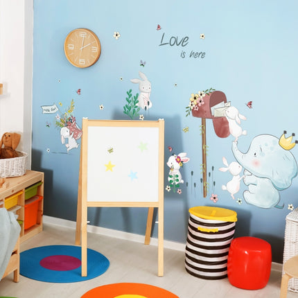 Cartoon Cute Children Room Bedside Kindergarten Layout Decorative Wall Stickers, Cartoon Cute