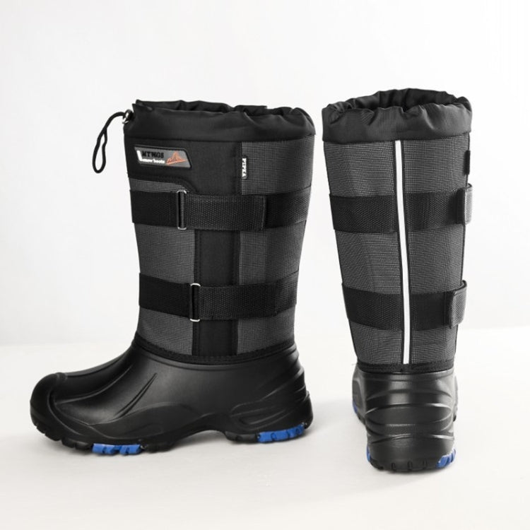Winter Men Outdoor Snow Shoes Warm Non-slip Steel Nail High Snow Boots