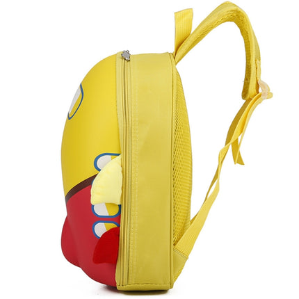 Kids Kindergarten Schoolbag Small Plane Backpack Waterproof Breathable Eggshell Backpack