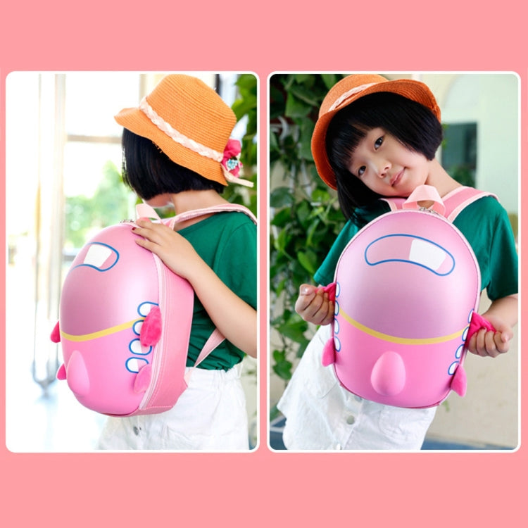 Kids Kindergarten Schoolbag Small Plane Backpack Waterproof Breathable Eggshell Backpack