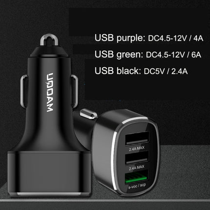 3 USB Ports Fast Charge Car Charger, QIAKEY GT680, QIAKEY GT780