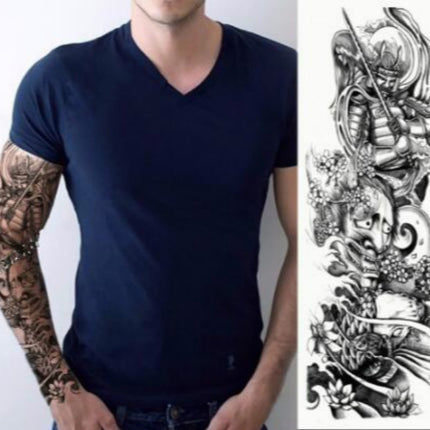 Large Arm Sleeve Waterproof Temporary Tattoo Sticker