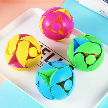 Creative Hand Throwing Color Changing Ball Transformation Telescopic Deformation Ball Magic Props Educational Children Toys, Magic Ball