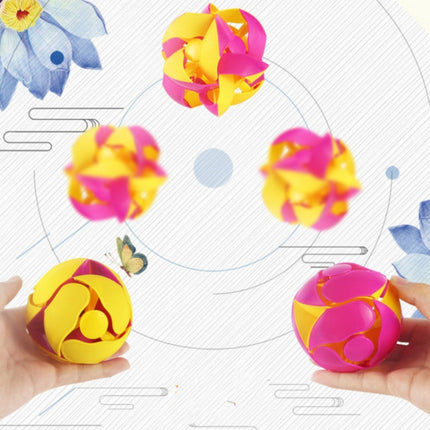 Creative Hand Throwing Color Changing Ball Transformation Telescopic Deformation Ball Magic Props Educational Children Toys, Magic Ball