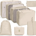 8 In 1 Toiletry Bag / Beige