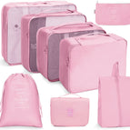 8 In 1 Toiletry Bag / Pink