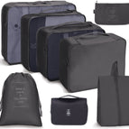 8 In 1 Toiletry Bag / Black